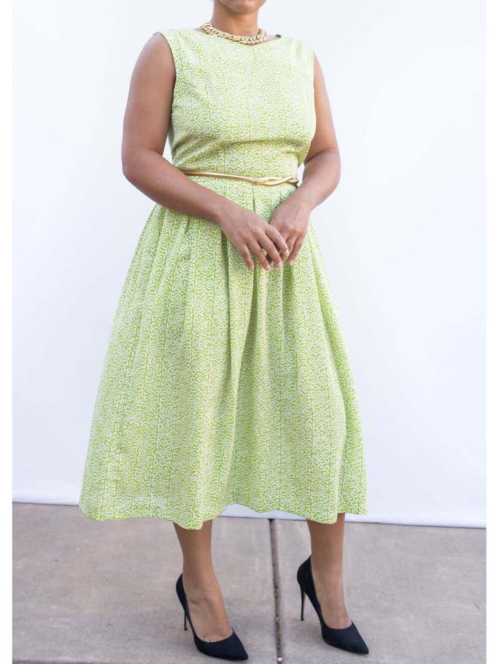 Sprit Lime Green Dress